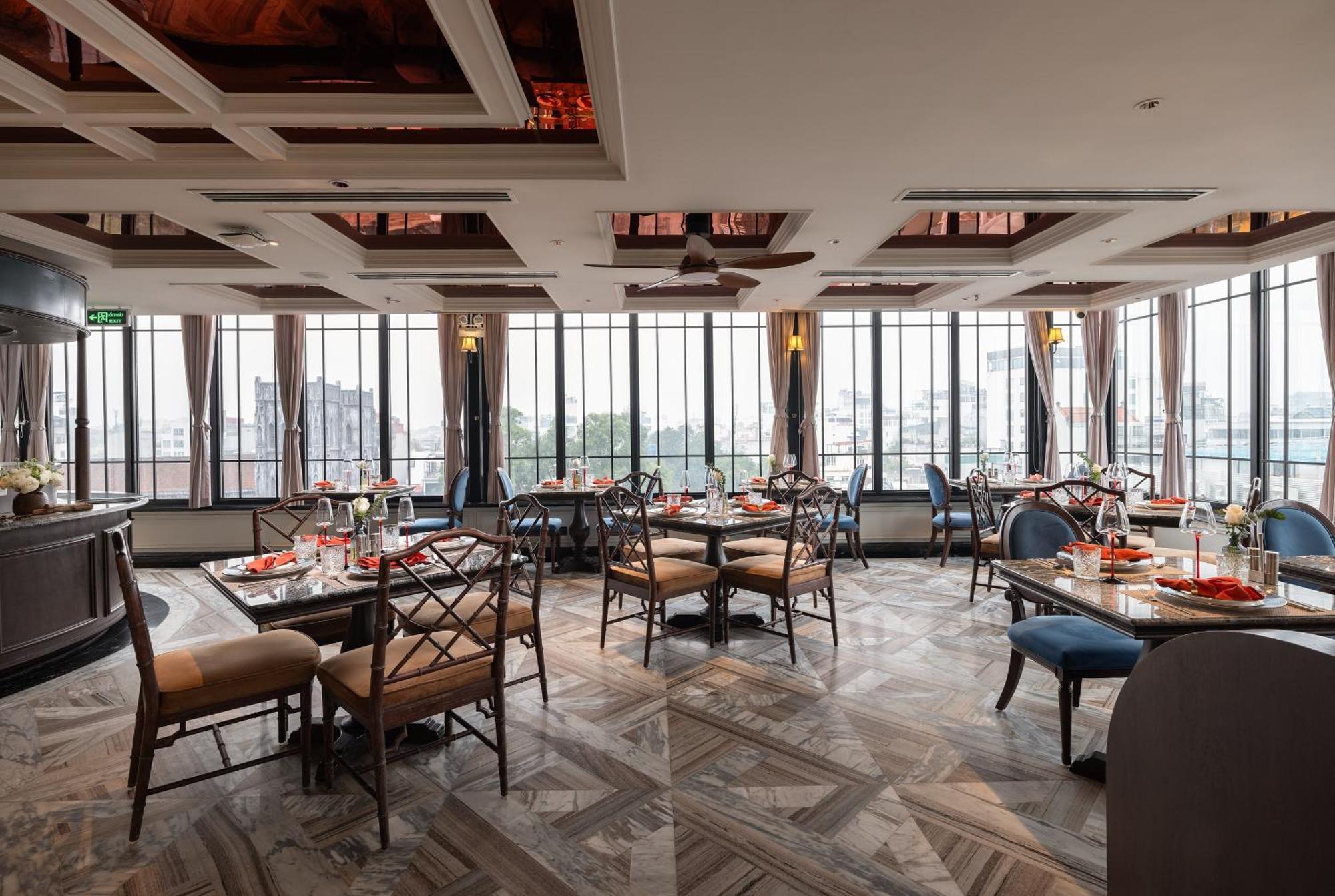 Grand Hotel Du Lac Ханой Екстер'єр фото The restaurant