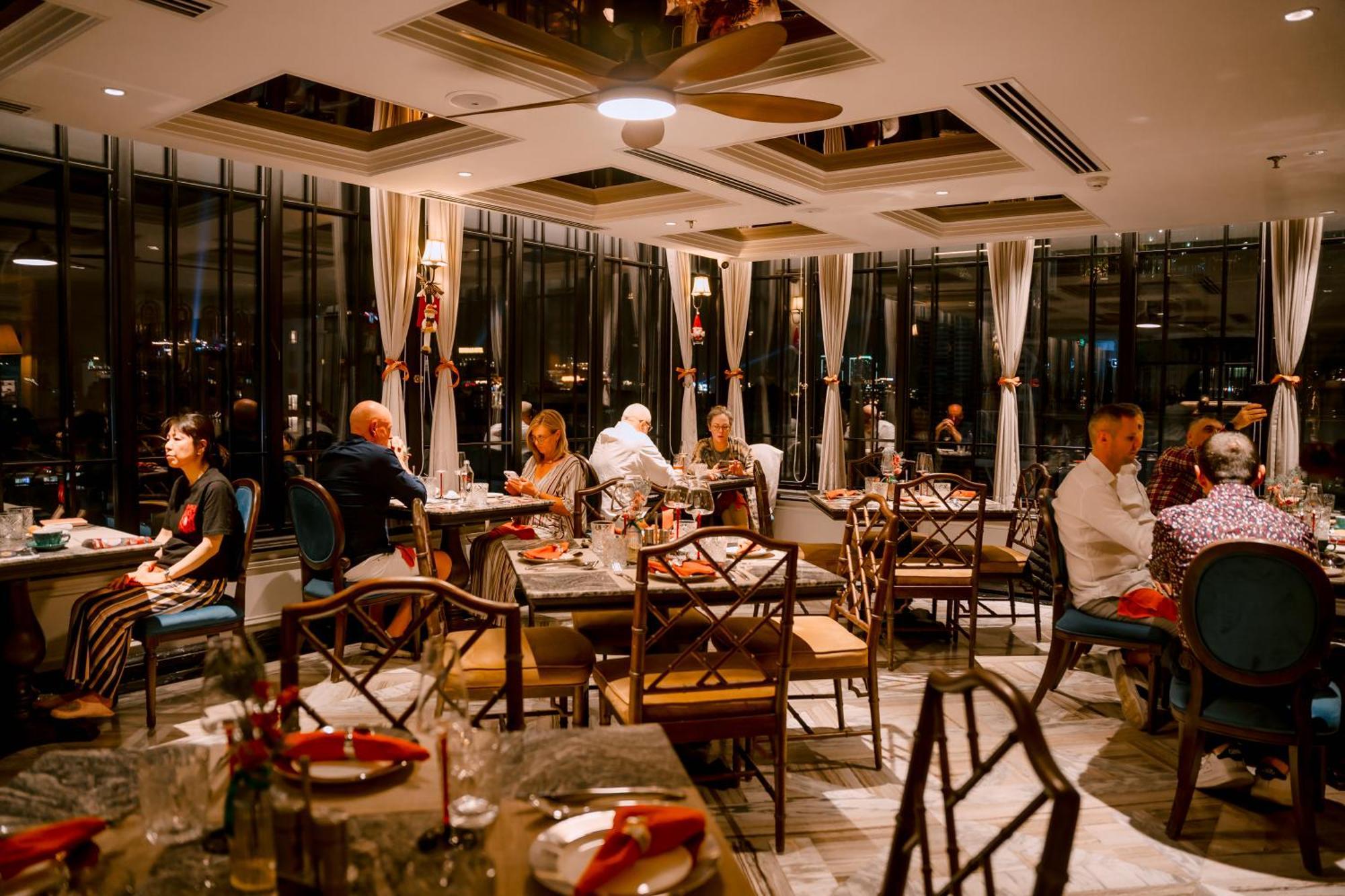 Grand Hotel Du Lac Ханой Екстер'єр фото The restaurant