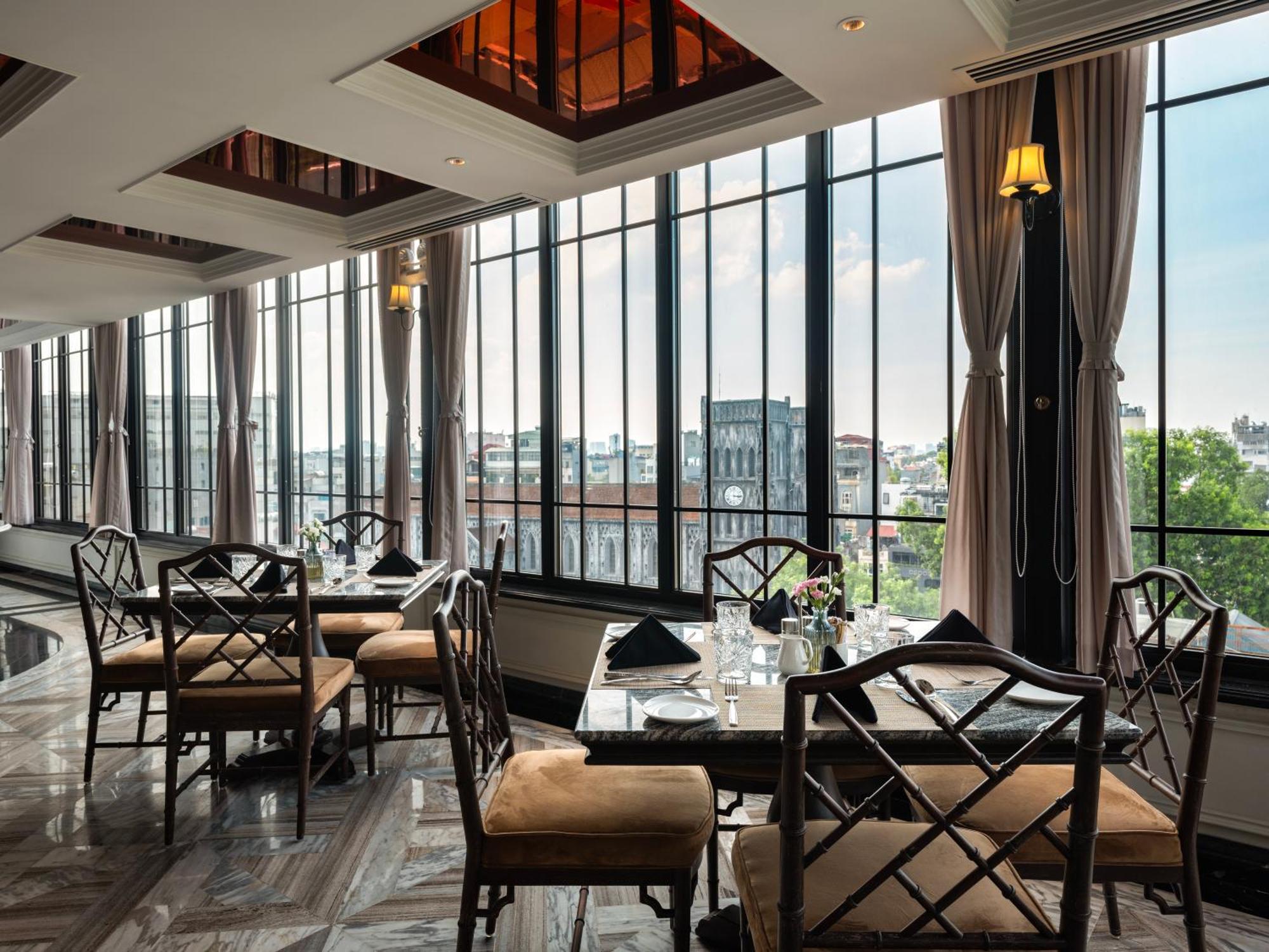 Grand Hotel Du Lac Ханой Екстер'єр фото The restaurant