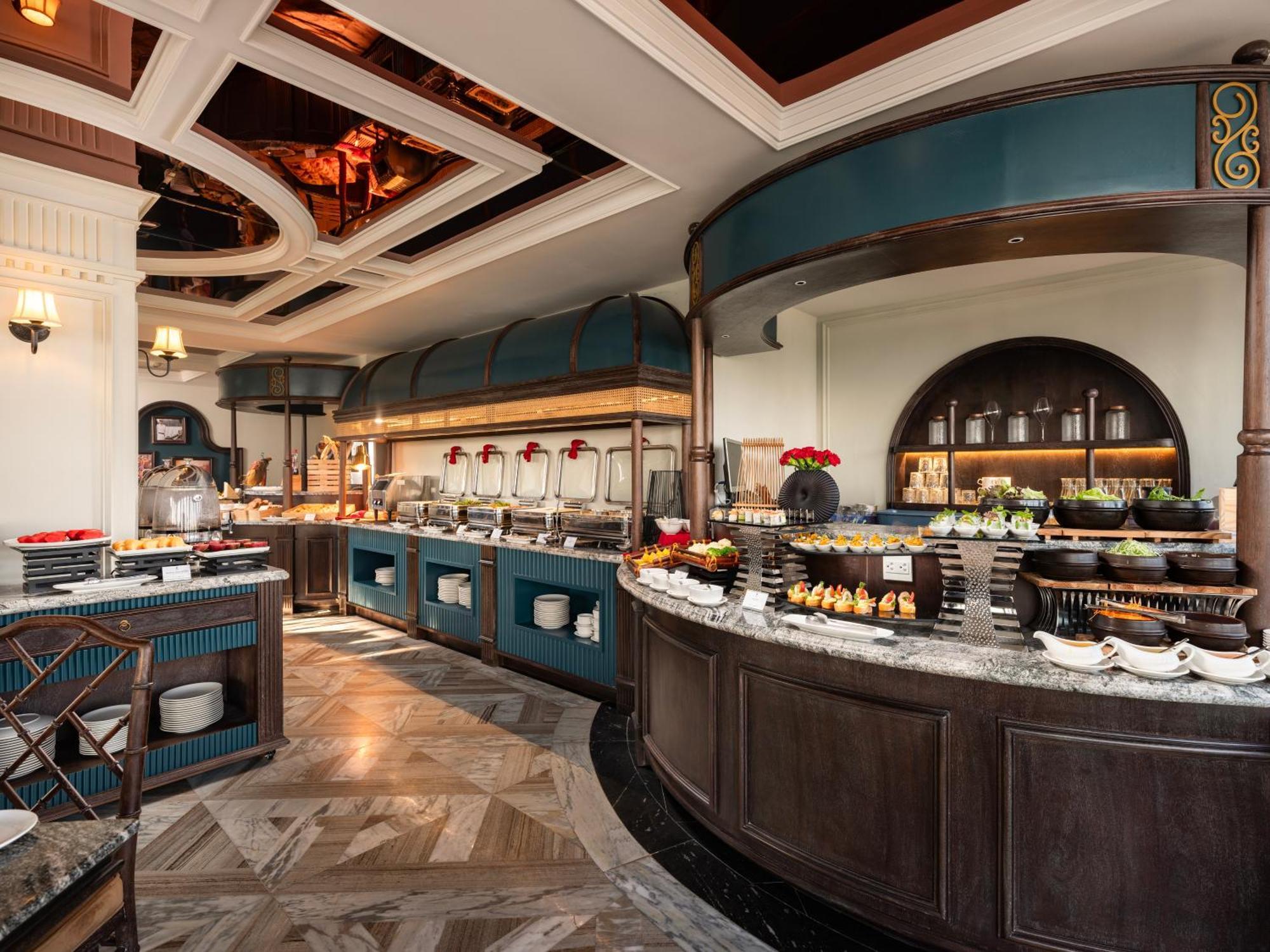 Grand Hotel Du Lac Ханой Екстер'єр фото The buffet at the hotel