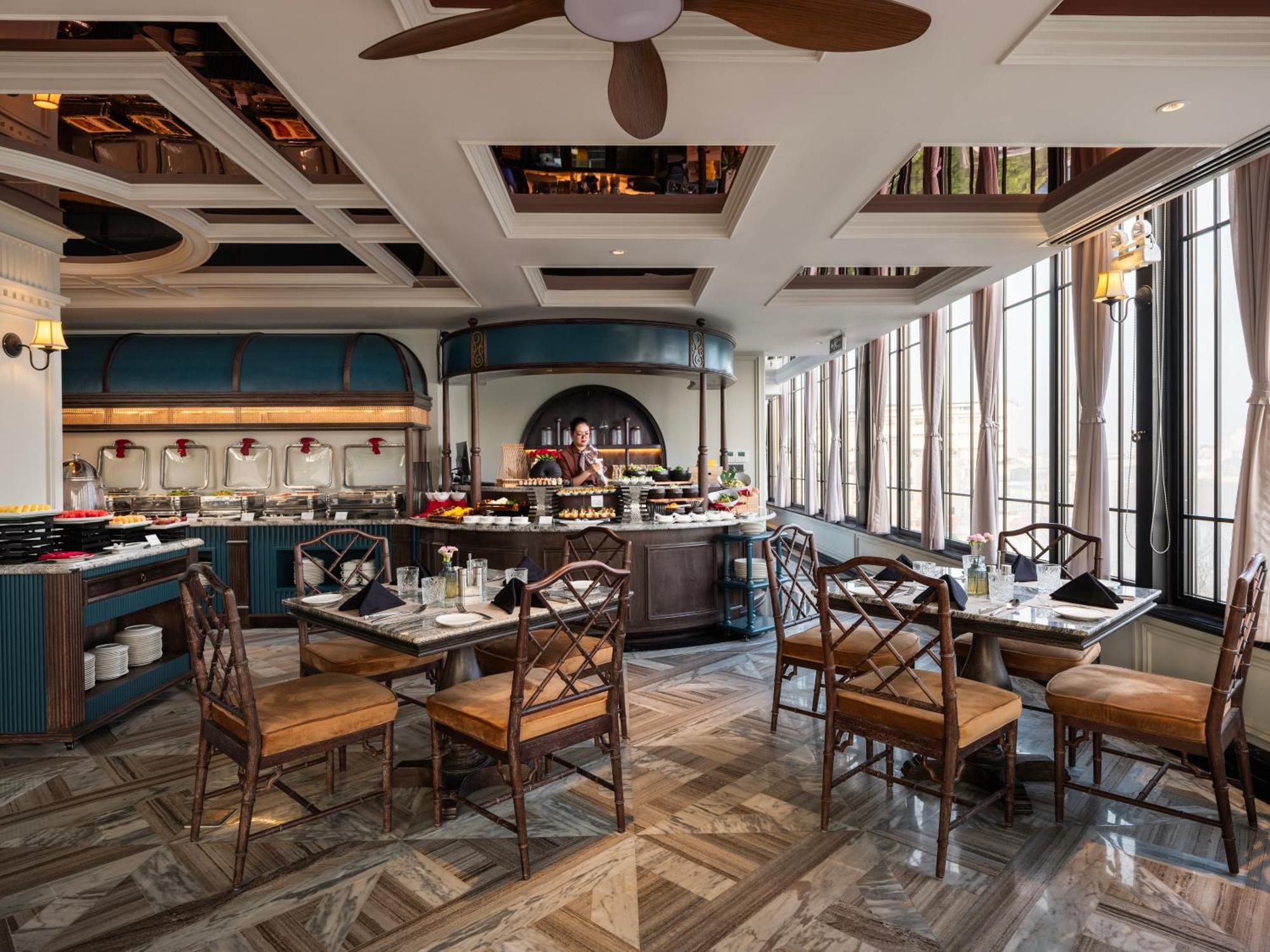 Grand Hotel Du Lac Ханой Екстер'єр фото The restaurant