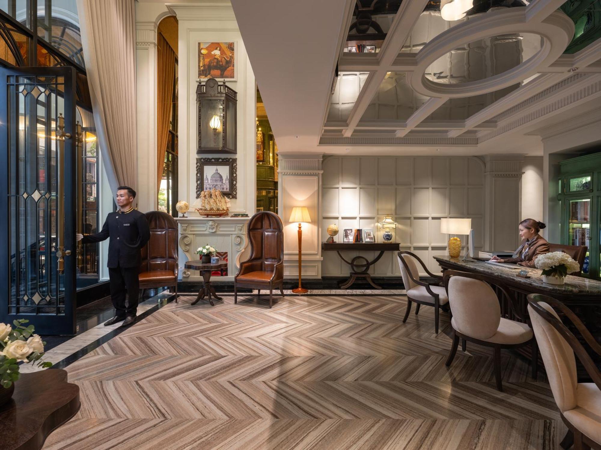 Grand Hotel Du Lac Ханой Екстер'єр фото The lobby of the hotel